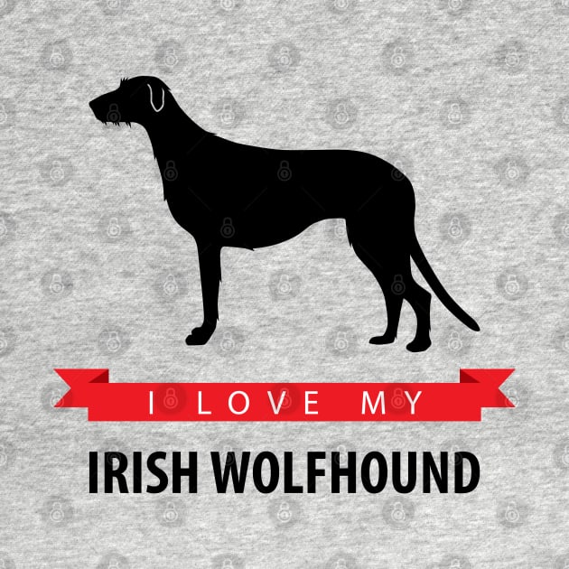 I Love My Irish Wolfhound by millersye